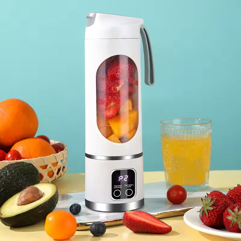 Mini Portable Electric Juicer Blender – USB Rechargeable, 380ML