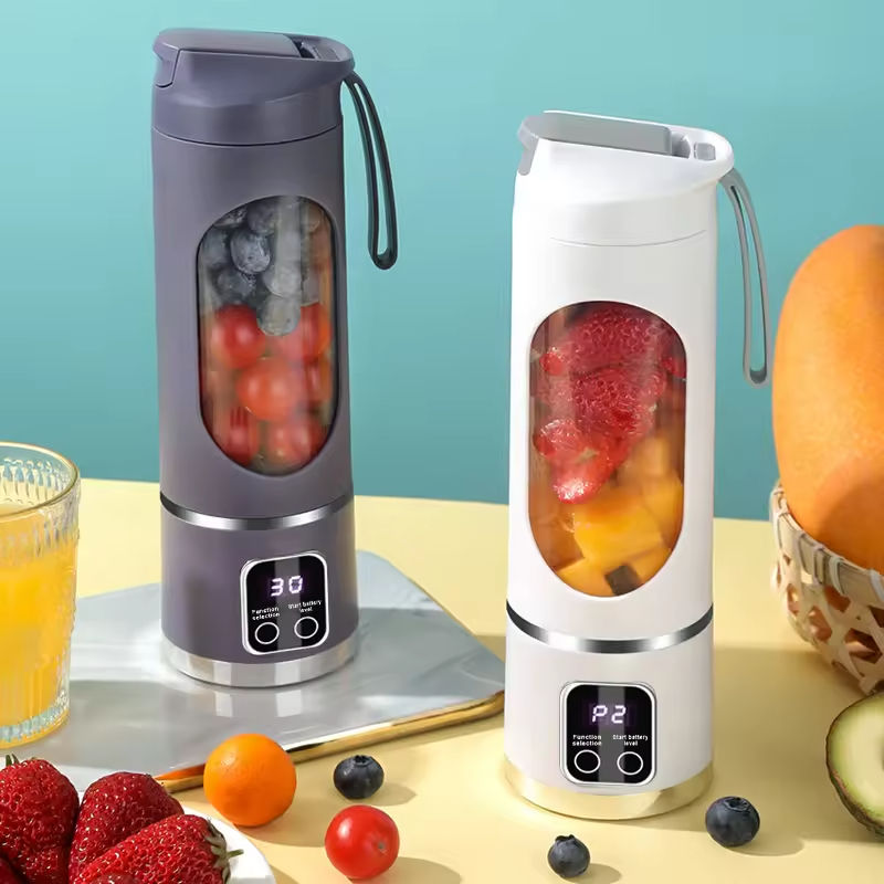 Mini Portable Electric Juicer Blender – USB Rechargeable, 380ML