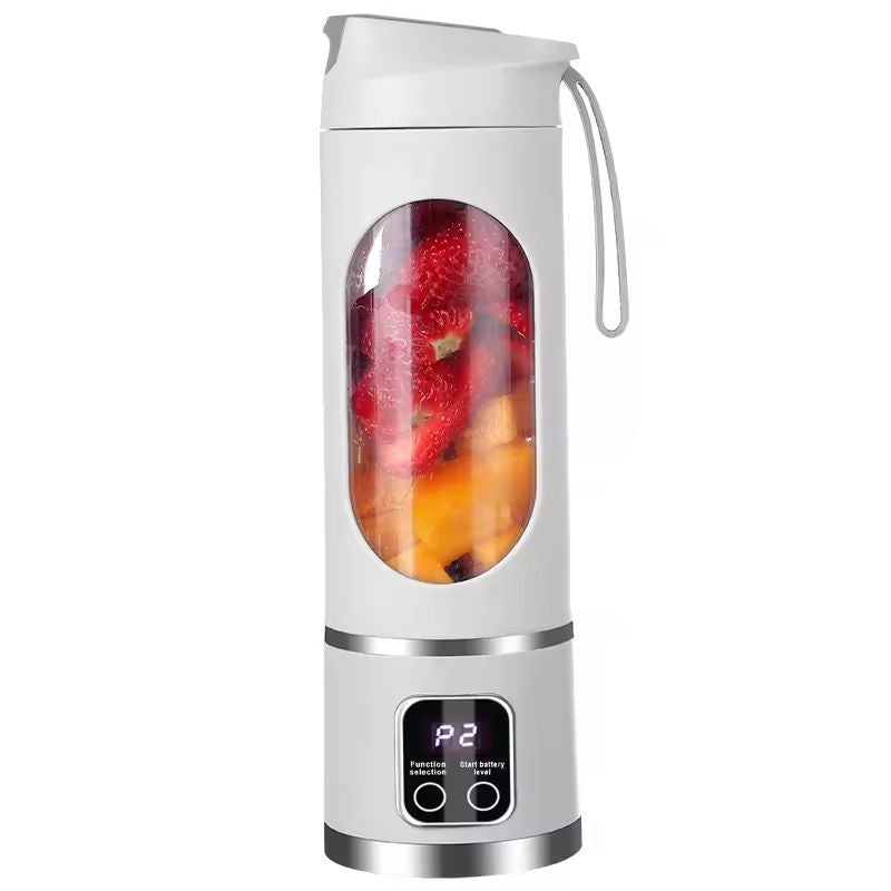 Mini Portable Electric Juicer Blender – USB Rechargeable, 380ML