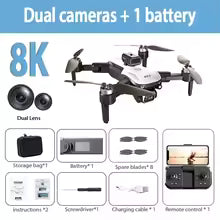 S2S Mini Drone 8K HD Camera – Foldable Quadcopter